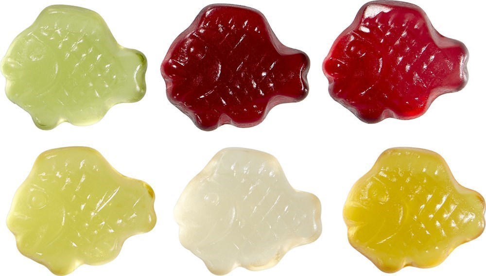 Fruchtgummi-Standardformen 15 g, Fisch