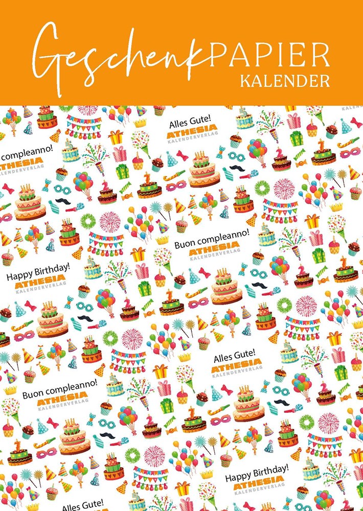 Geschenkpapierkalender Geschenkpapierkalender
