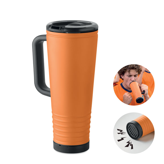 HOWLER CUP - Doppelwandiger Becher 700ml - orange
