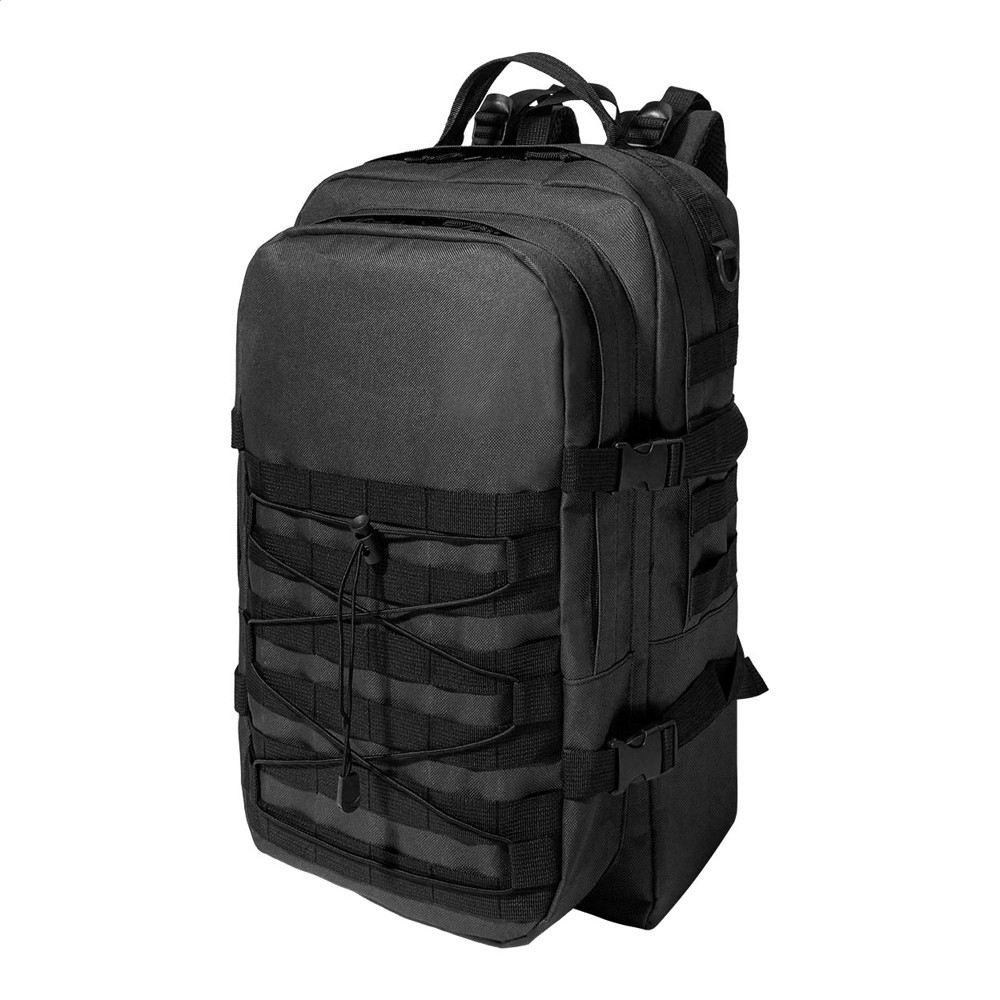 Tactbak - Outdoor-Rucksack aus RPET - schwarz