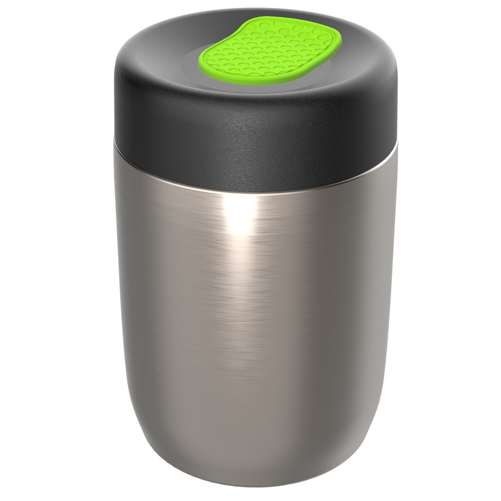 Thermo Lunchpot RE98-myNIZZA - schwarz, silber, hellgrün