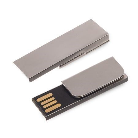 USB-Stick Firstnotice Metal-32 GB-Silber