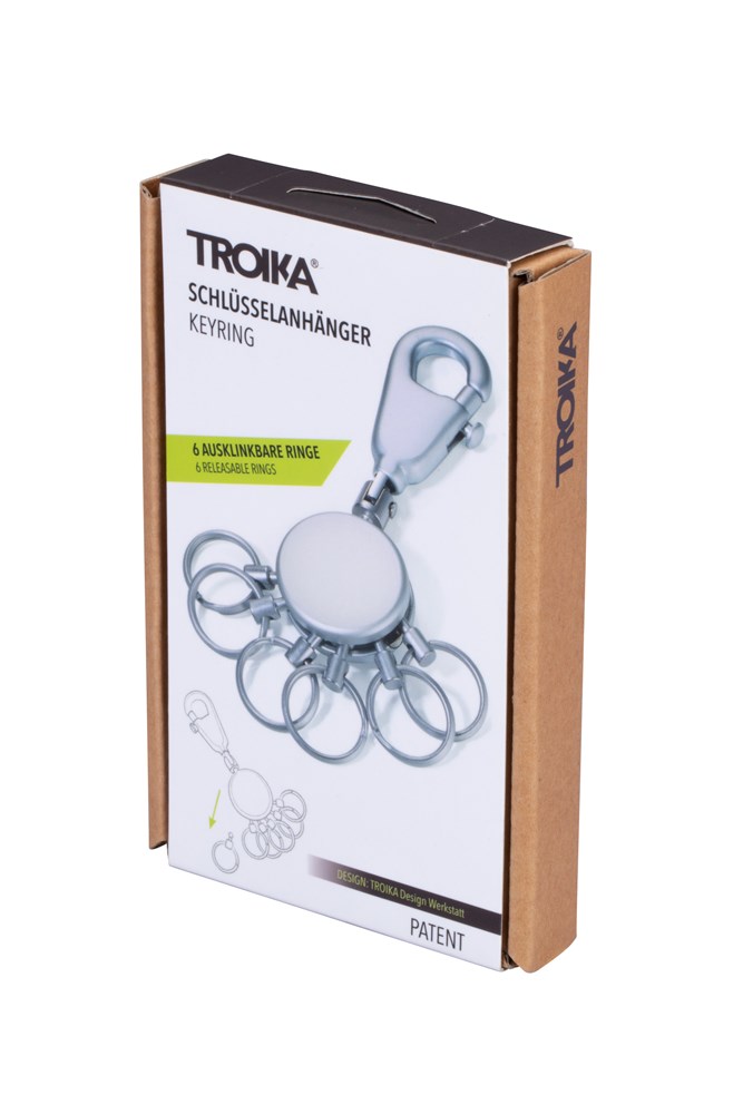 TROIKA Schlüsselanhänger PATENT TROIKA Schlüsselanhänger PATENT