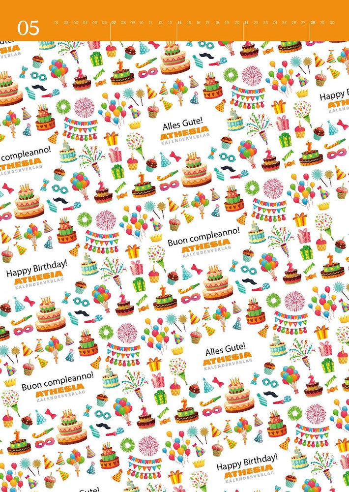 Geschenkpapierkalender Geschenkpapierkalender