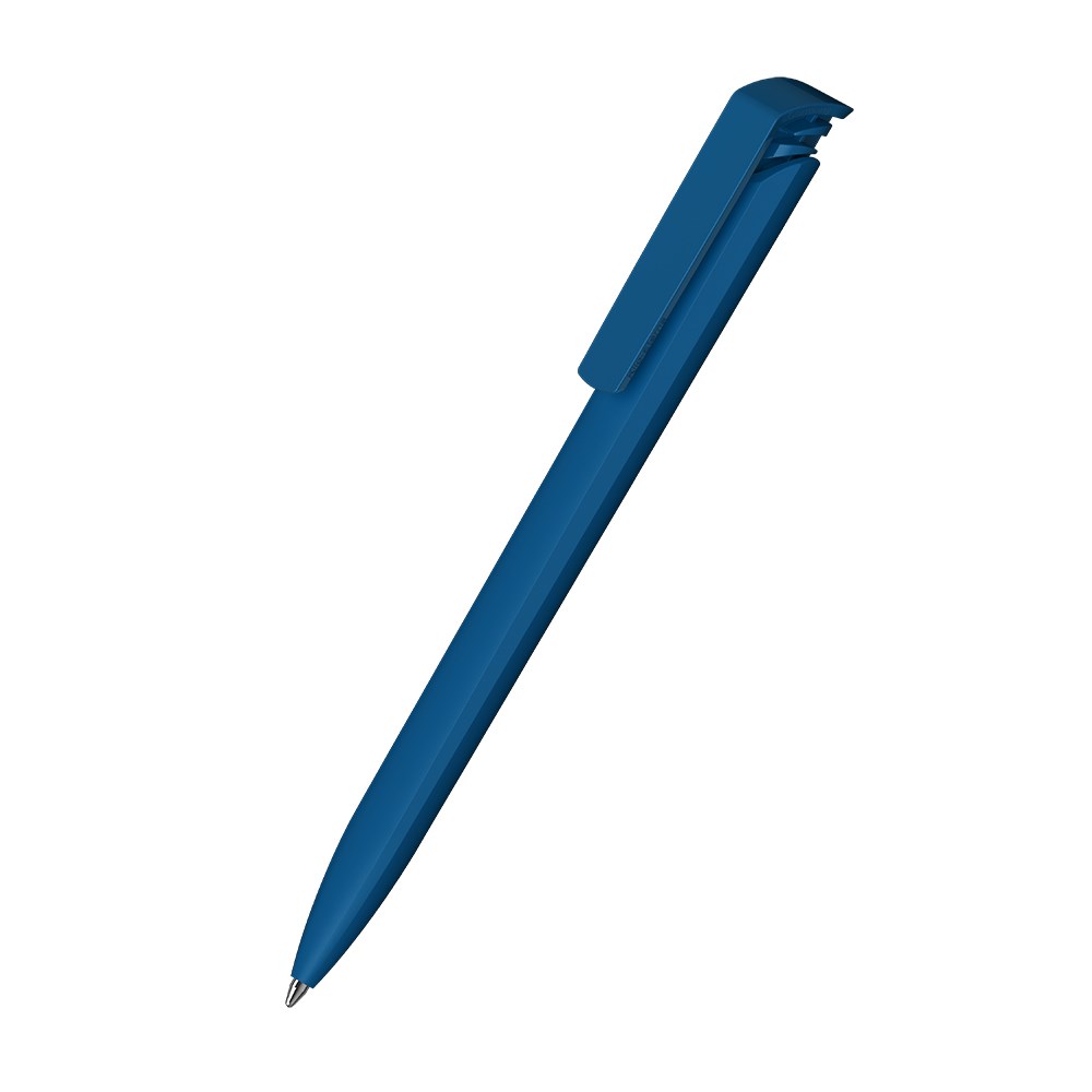 Klio-Eterna - Trias softtouch/high gloss - Druckkugelschreibersofttouch mittelblau