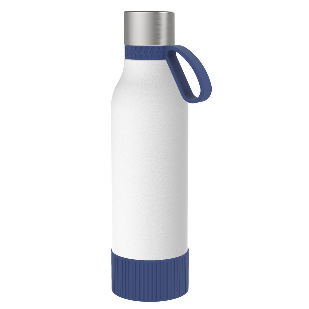 Thermotrinkflasche RETUMBLER-myNIZZA II 600 CERAMIC - dunkelblau, schwarz, silber, weiß