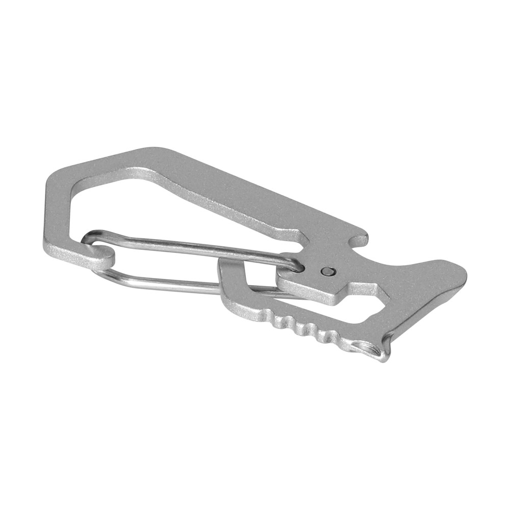 Multifunktions-Karabiner "Utilo" - Silber