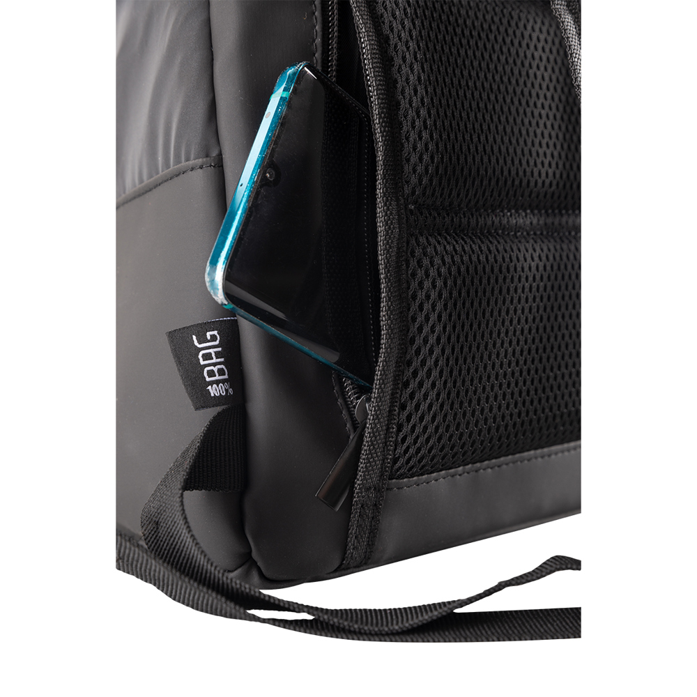 Rollup-Rucksack FLASH-BLACK