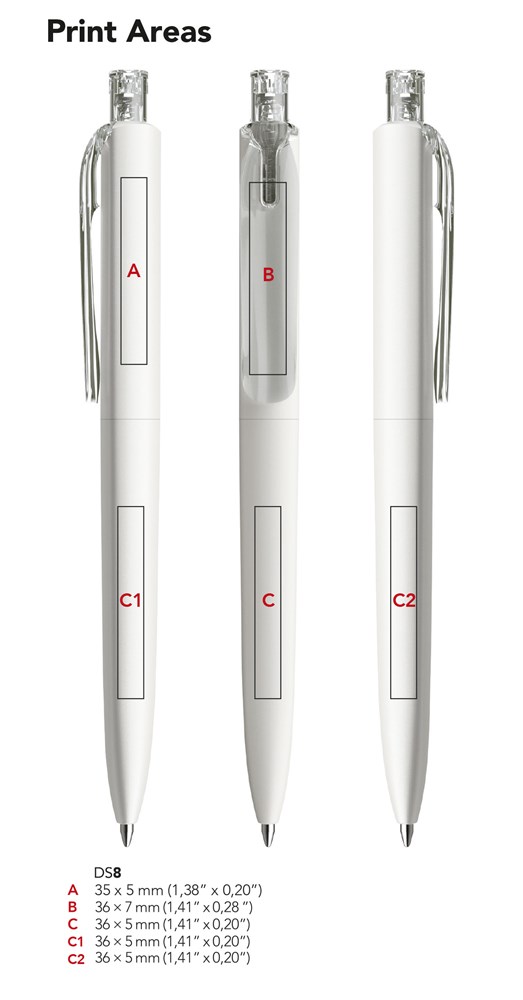 Prodir DS8 PRR Soft TouchTrue Blue R54 Soft Touch