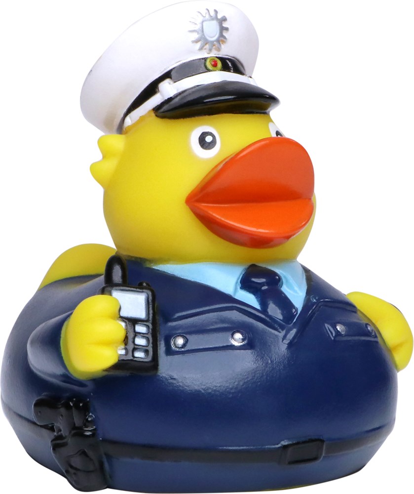 Quietsche-Ente Polizist, multicolour, one size
