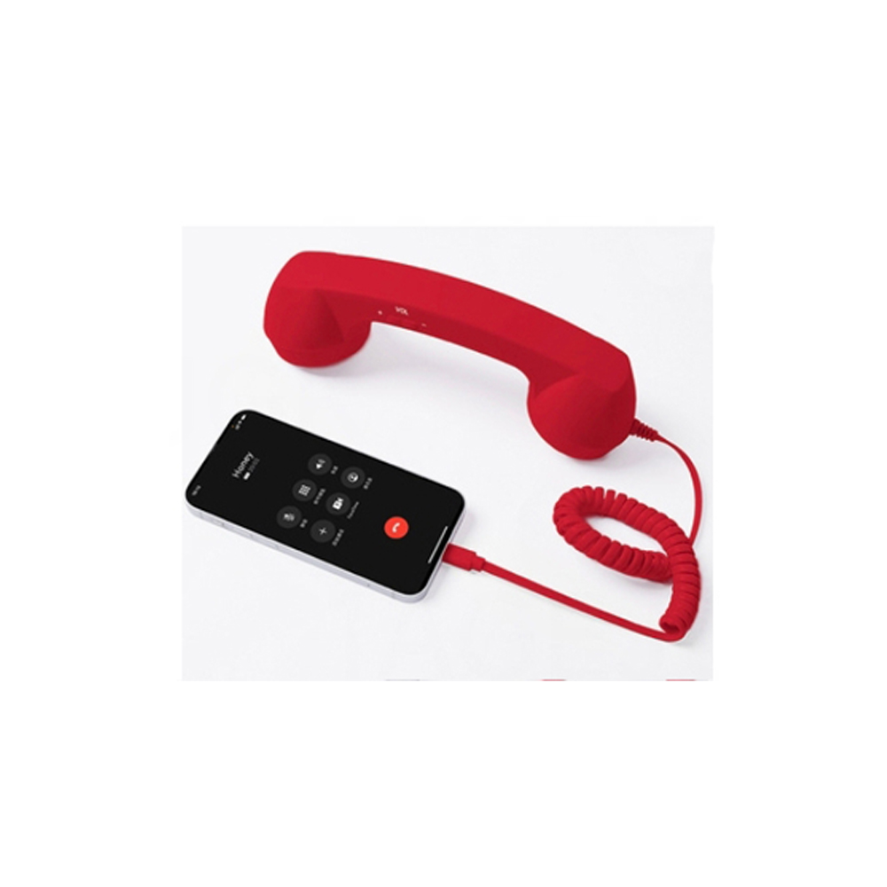 RETRO Phone gelb - Weiß