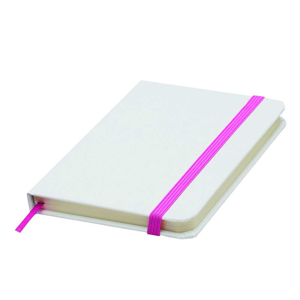 AUTHOR A6 - Notizbuch AUTHOR im DIN-A6-Format - pink, weiß