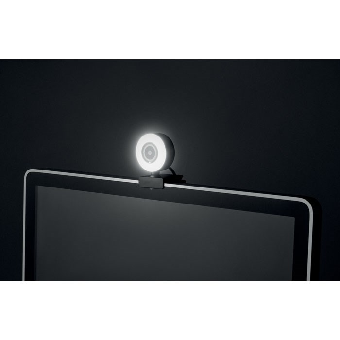 LAGANI - 1080P HD-Webcam mit Ringlicht