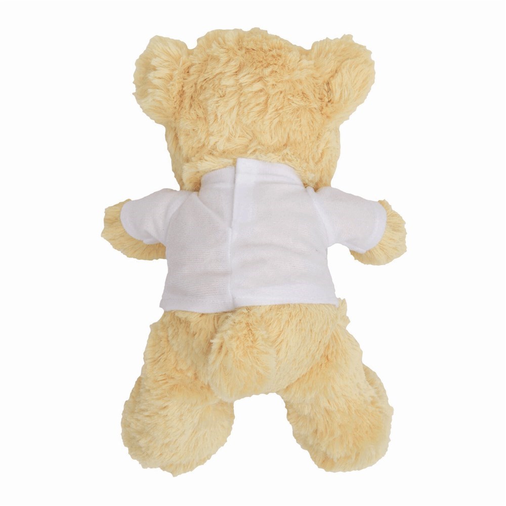Plüsch-Bär ALEXANDER mit weißem T-Shirt (separat gepackt)