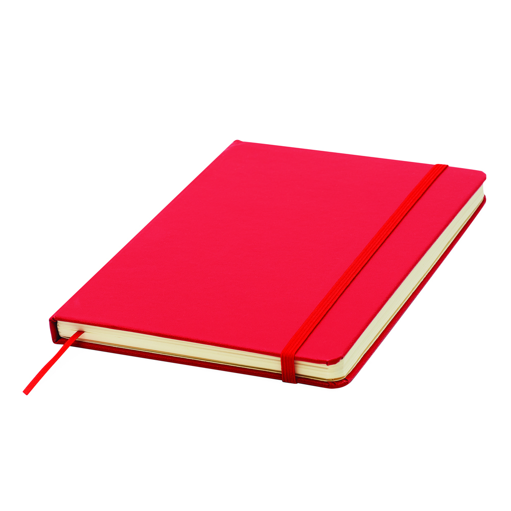 ATTENDANT A5 - Notizbuch ATTENDANT im DIN-A5-Format - rot