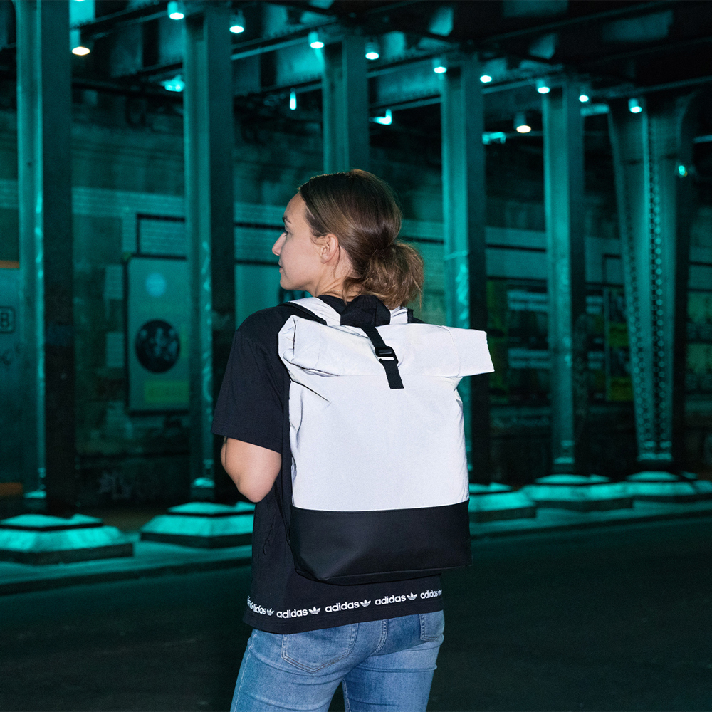 Rollup-Rucksack FLASH-BLACK