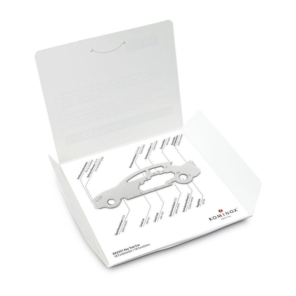 Geschenkartikel: ROMINOX® Key Tool Car/Auto (18 Funktionen) im Motiv-Mäppchen Große Helden (Einzelhandel) Geschenkartikel: ROMINOX® Key Tool Car/Auto (18 Funktionen) im Motiv-Mäppchen Große Helden (Einzelhandel)