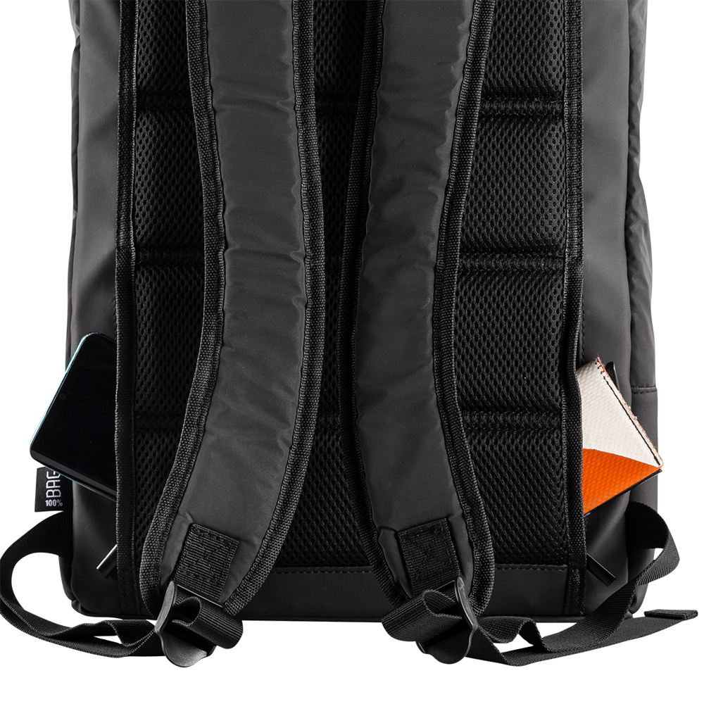 Rollup-Rucksack FLASH-BLACK