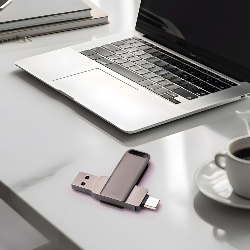 SwiftTransfer OTG USB Stick-Schwarz-64 GB