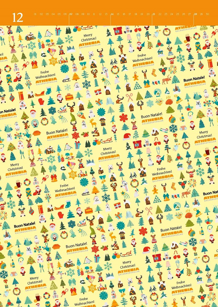 Geschenkpapierkalender Geschenkpapierkalender