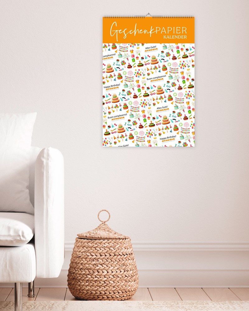 Geschenkpapierkalender Geschenkpapierkalender
