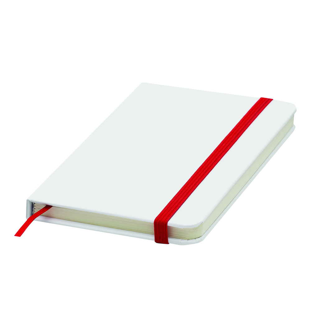 AUTHOR A6 - Notizbuch AUTHOR im DIN-A6-Format - rot, weiß