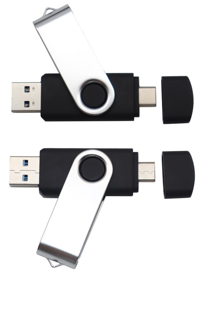 USB-Stick Expert Duo 3.1-Schwarz-16 GB
