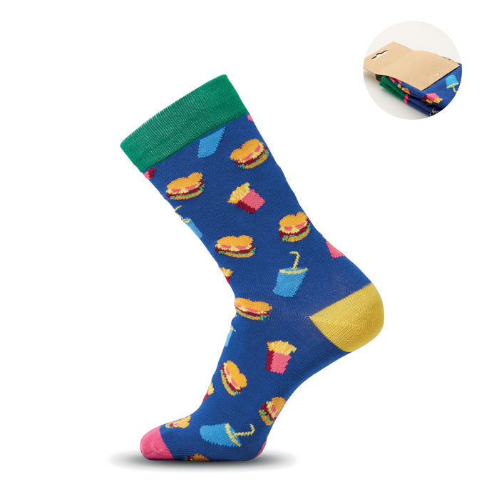 FUNNY M - Socken 38-42 - Königsblau