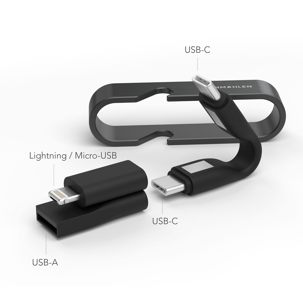 High Six - Das All-in-One Backup-Kabel - All Black