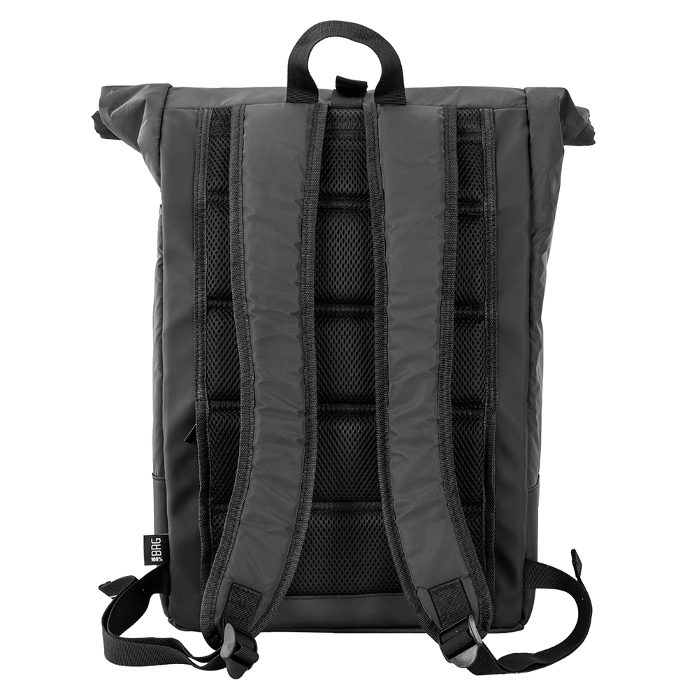 Rollup-Rucksack FLASH-BLACK