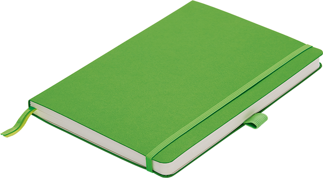 Notizbuch Softcover green A6