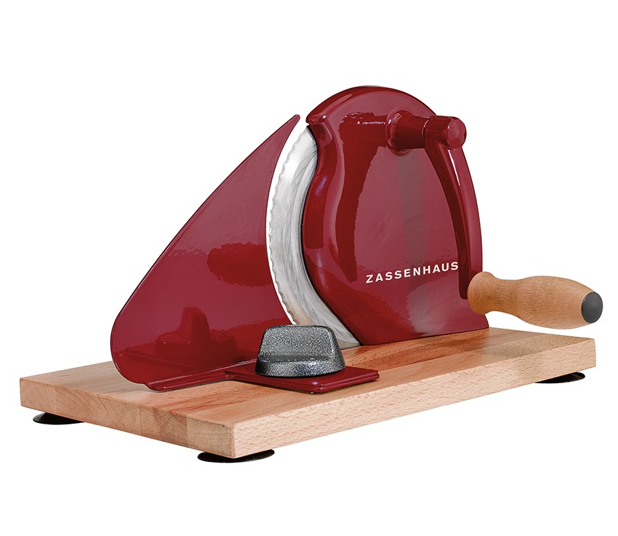 Zassenhaus Brotschneidemaschine Classic rot