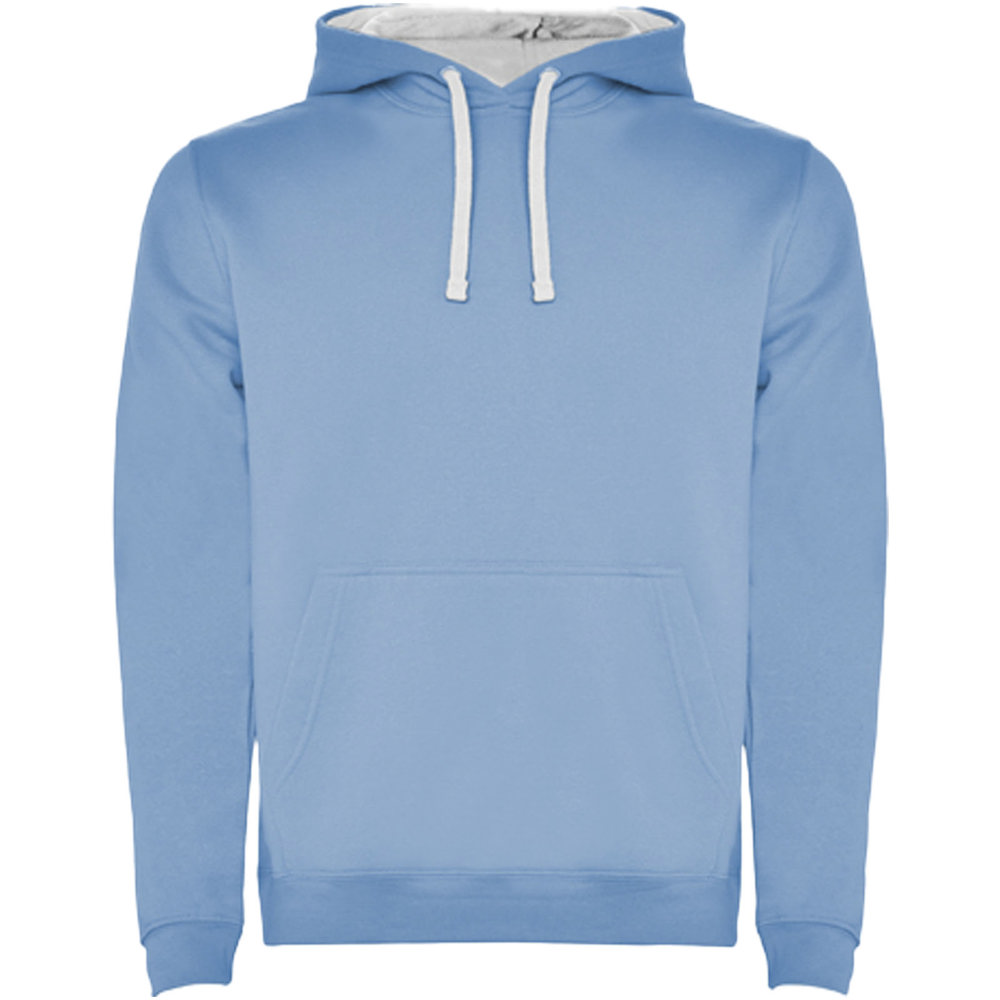 Urban 280 g/m² Kapuzenpullover für Herren - himmelblau, weiss